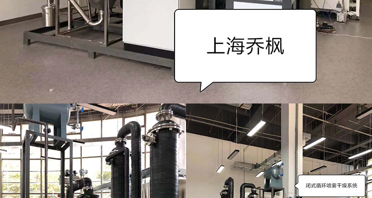 新能源材料用氮?dú)忾]式循環(huán)噴霧干燥機(jī)系統(tǒng)